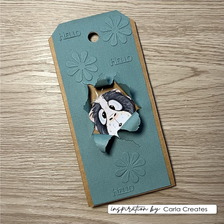 Vaessen Creative - Stempelset "Guinea Pigs 1" Clear Stamps Design by Carla Creates