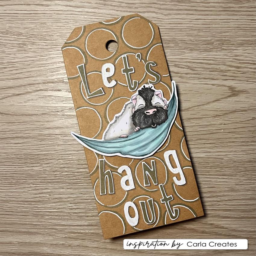 Vaessen Creative - Stempelset "Guinea Pigs 1" Clear Stamps Design by Carla Creates