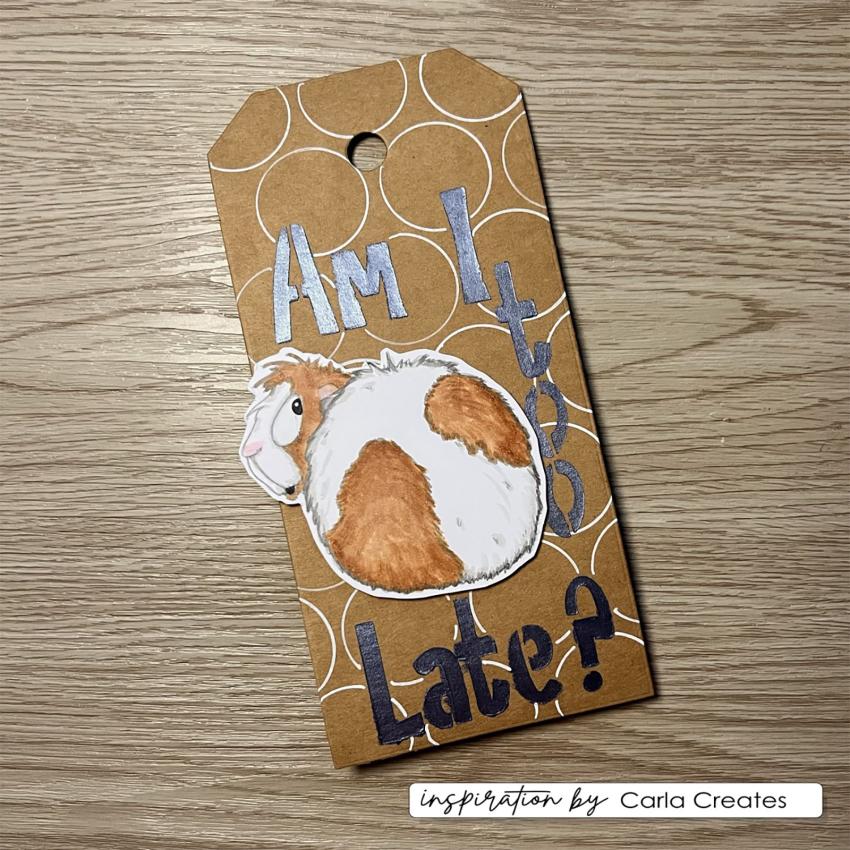 Vaessen Creative - Stempelset "Guinea Pigs 2" Clear Stamps Design by Carla Creates