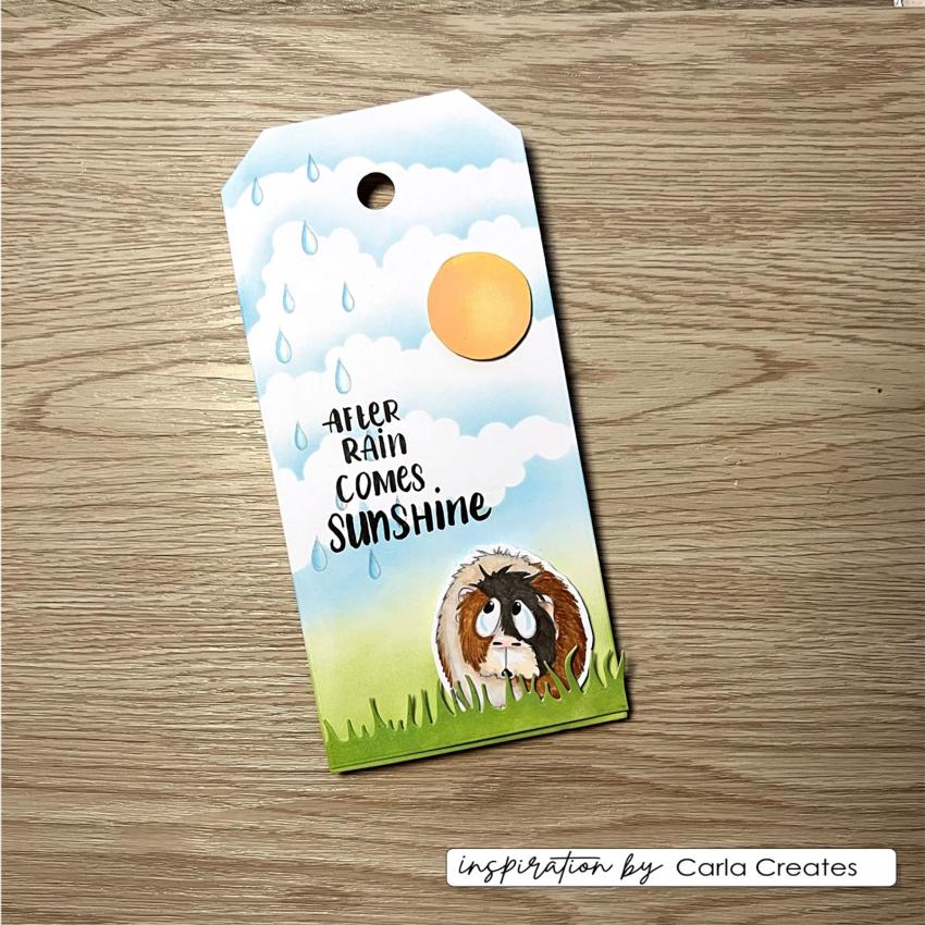 Vaessen Creative - Stempelset "Guinea Pigs 4" Clear Stamps Design by Carla Creates