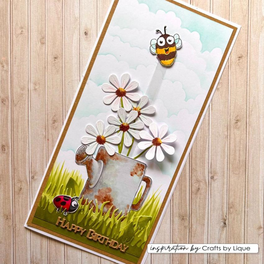 Vaessen Creative - Stempelset "Guinea Pigs 4" Clear Stamps Design by Carla Creates