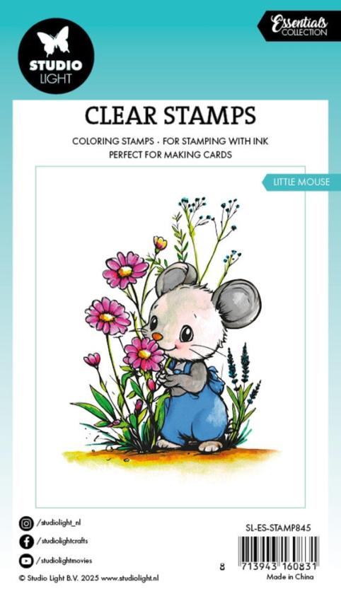 Studio Light - Stempel "Little Mouse" Clear Stamps