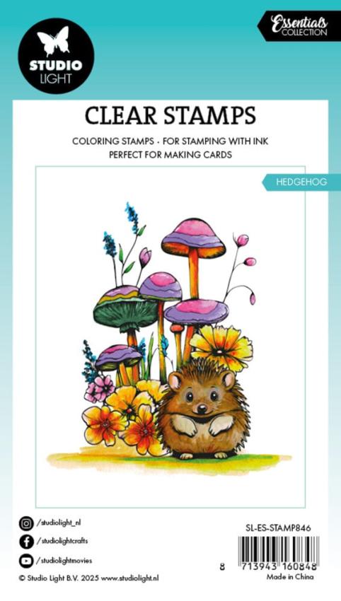 Studio Light - Stempel "Hedgehog" Clear Stamps