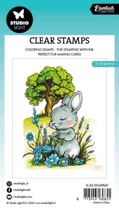 Studio Light - Stempel "Cute Bunny" Clear Stamps