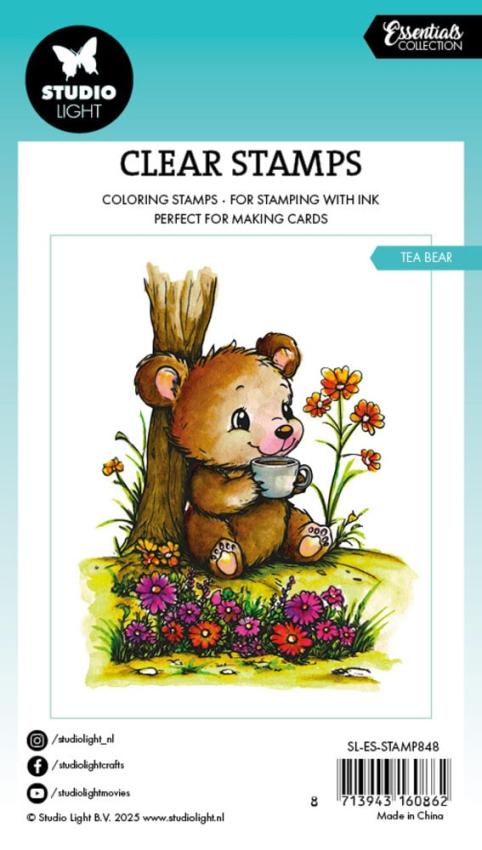 Studio Light - Stempel "Tea Bear" Clear Stamps