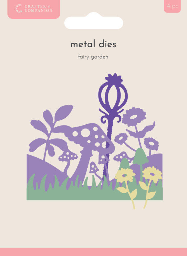 Crafters Companion - Stanzschablone "Fairy Garden" Dies