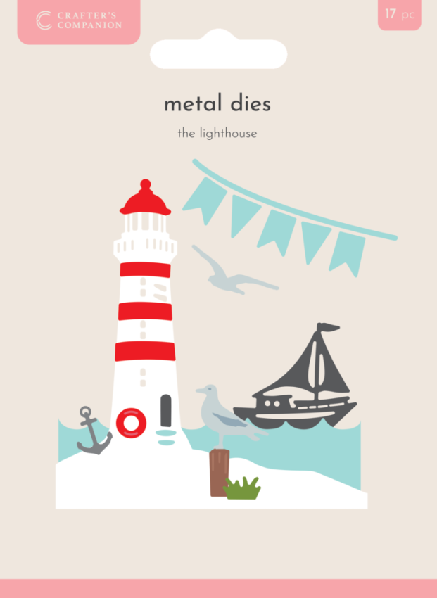 Crafters Companion - Stanzschablone "The Lighthouse" Dies