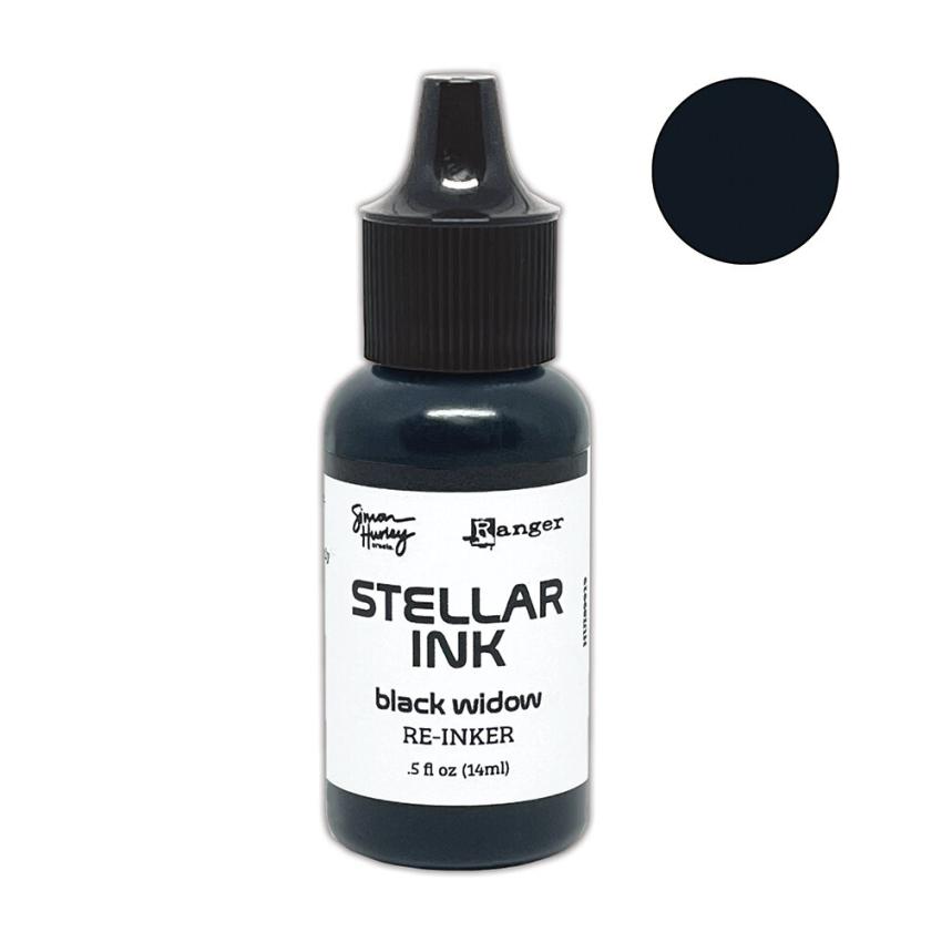 Ranger - Stellar Ink Reinker "Black Widow" Design by Simon Hurley Create - Nachfüller