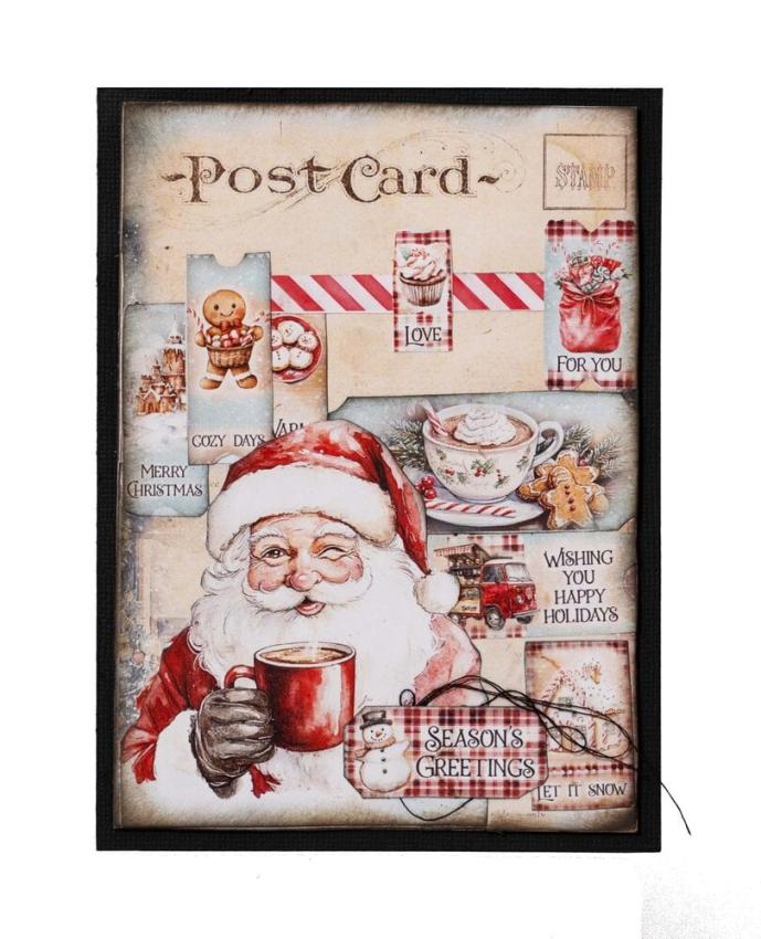 Studio Light - Designpapier "Cozy Christmas" Mini Paper Pad A7 - 24 Bogen