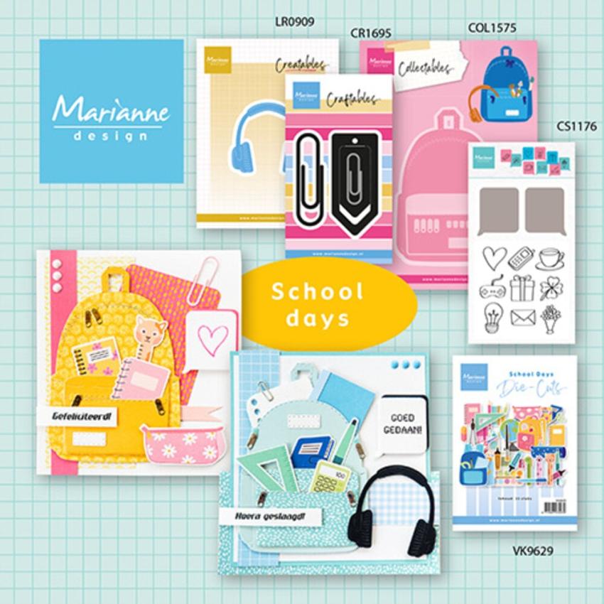 Marianne Design - Präge- und Stanzschalone "Backpack" Collectables Dies