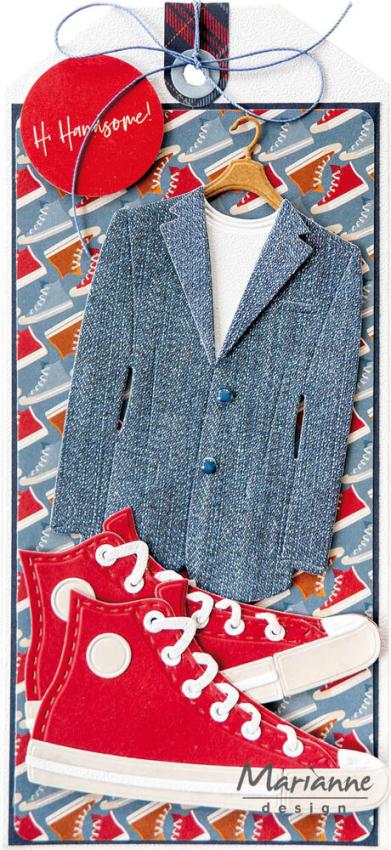 Marianne Design - Präge- und Stanzschalone "Gentlemen's Jacket" Collectables Dies