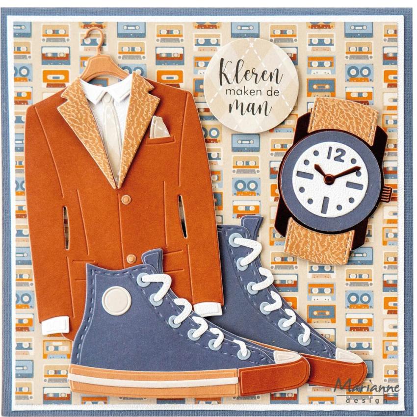 Marianne Design - Präge- und Stanzschalone "Gentlemen's Jacket" Collectables Dies