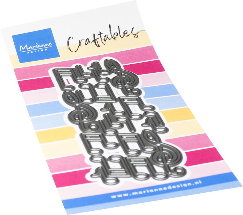 Marianne Design - Stanzschablone "Music" Craftables Dies