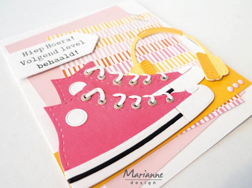 Marianne Design - Präge- und Stanzschablone "Sneaker" Creatables Dies