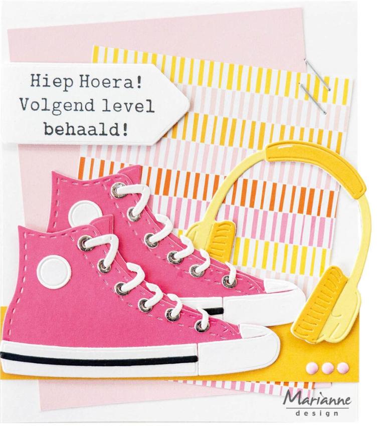 Marianne Design - Klebeperlen "Hi Handsome!" Enamel Dots