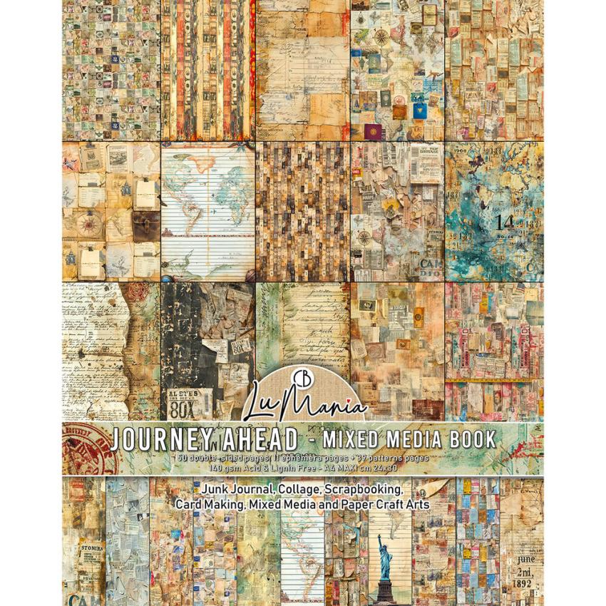 Ciao Bella - Maxi Mixed Media Book A4 "Journey Ahead"