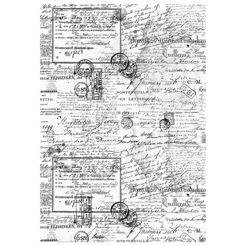Ciao Bella - Decopatch Papier "Meaningful Memories" Mixed Media Rice Paper A4 - 4 Bogen