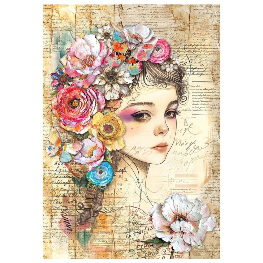 Ciao Bella - Decopatch Papier "Quintessential" Mixed Media Rice Paper A4 - 4 Bogen