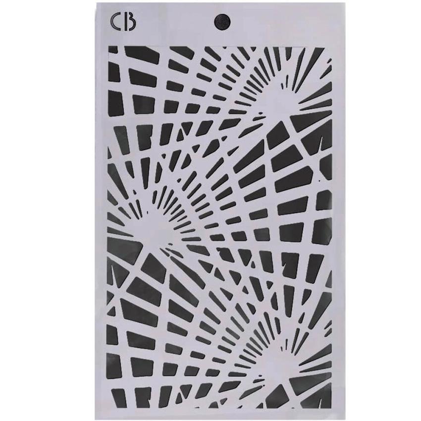 Ciao Bella - Schablone 5x8 Inch - Mixed Media Triple Layer Stencils Set "#002"