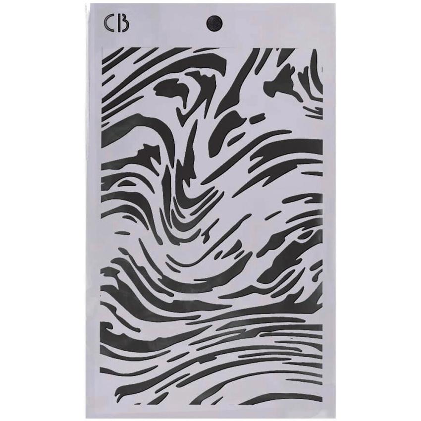 Ciao Bella - Schablone 5x8 Inch - Mixed Media Triple Layer Stencils Set "#002"