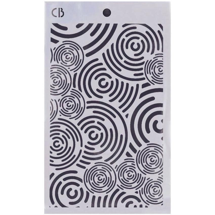 Ciao Bella - Schablone 5x8 Inch - Mixed Media Triple Layer Stencils Set "#006"
