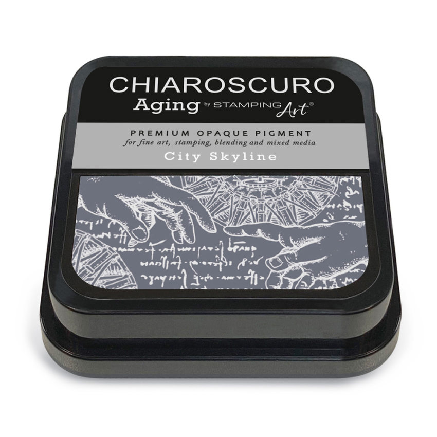 Ciao Bella - Chiaroscuro Aging Ink Pad "City Skyline" Pigment Stempelkissen