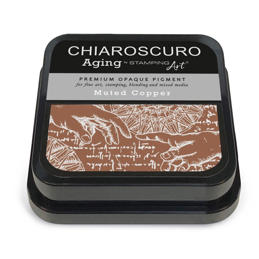 Ciao Bella - Chiaroscuro Aging Ink Pad "Muted Copper" Pigment Stempelkissen