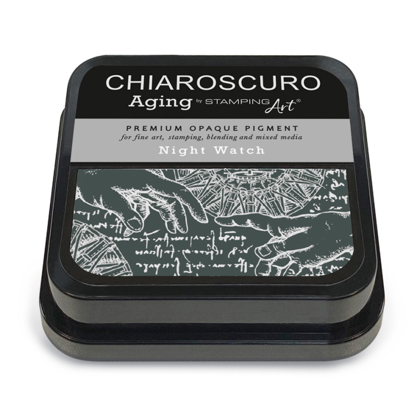 Ciao Bella - Chiaroscuro Aging Ink Pad "Night Watch" Pigment Stempelkissen