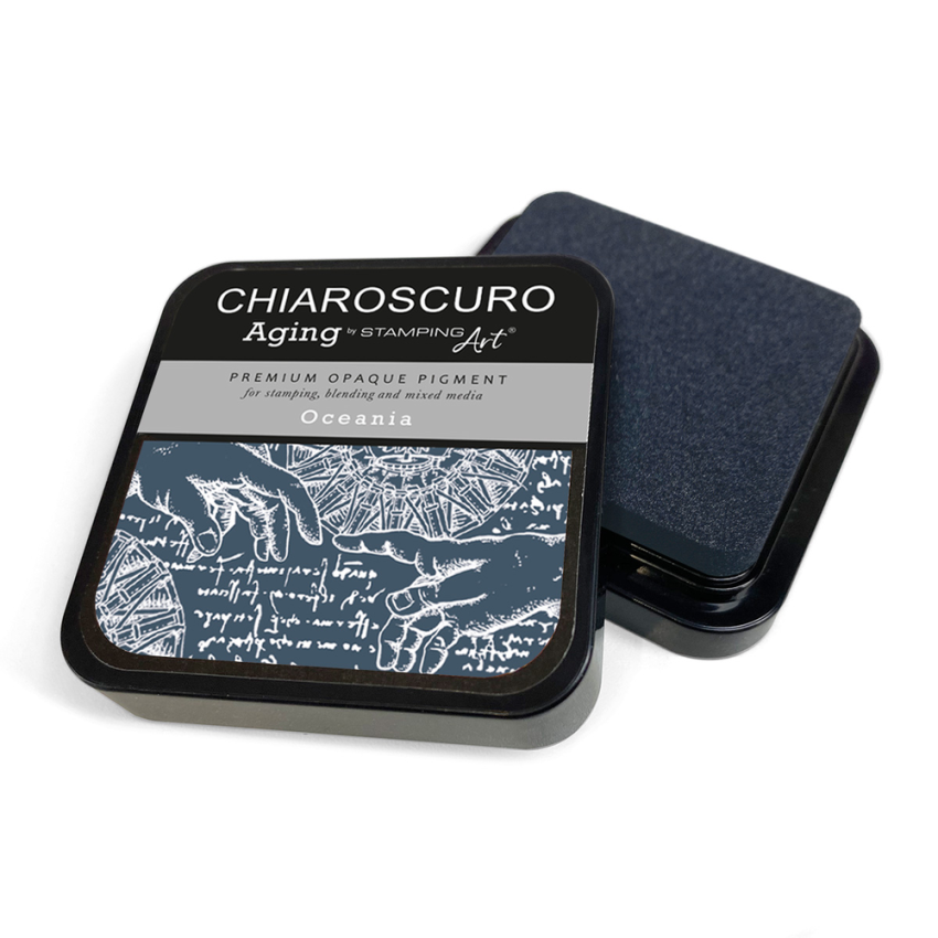 Ciao Bella - Chiaroscuro Aging Ink Pad "Oceania" Pigment Stempelkissen