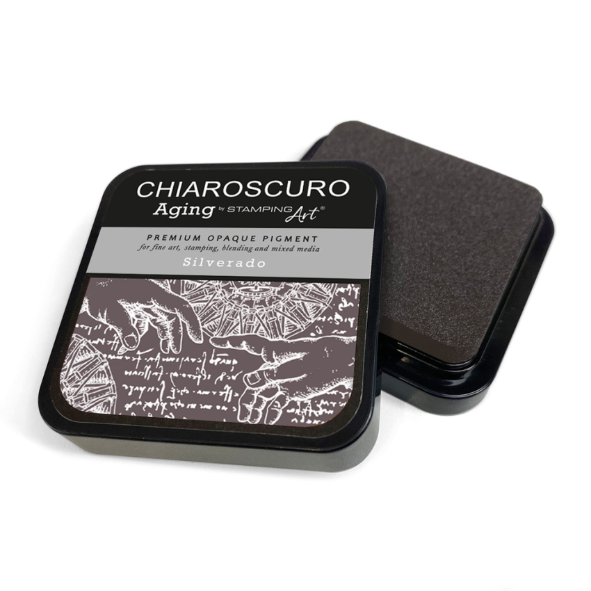 Ciao Bella - Chiaroscuro Aging Ink Pad "Silverado" Pigment Stempelkissen