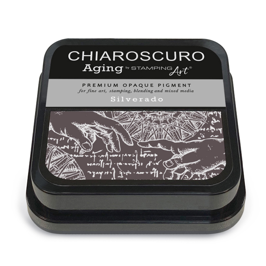 Ciao Bella - Chiaroscuro Aging Ink Pad "Silverado" Pigment Stempelkissen