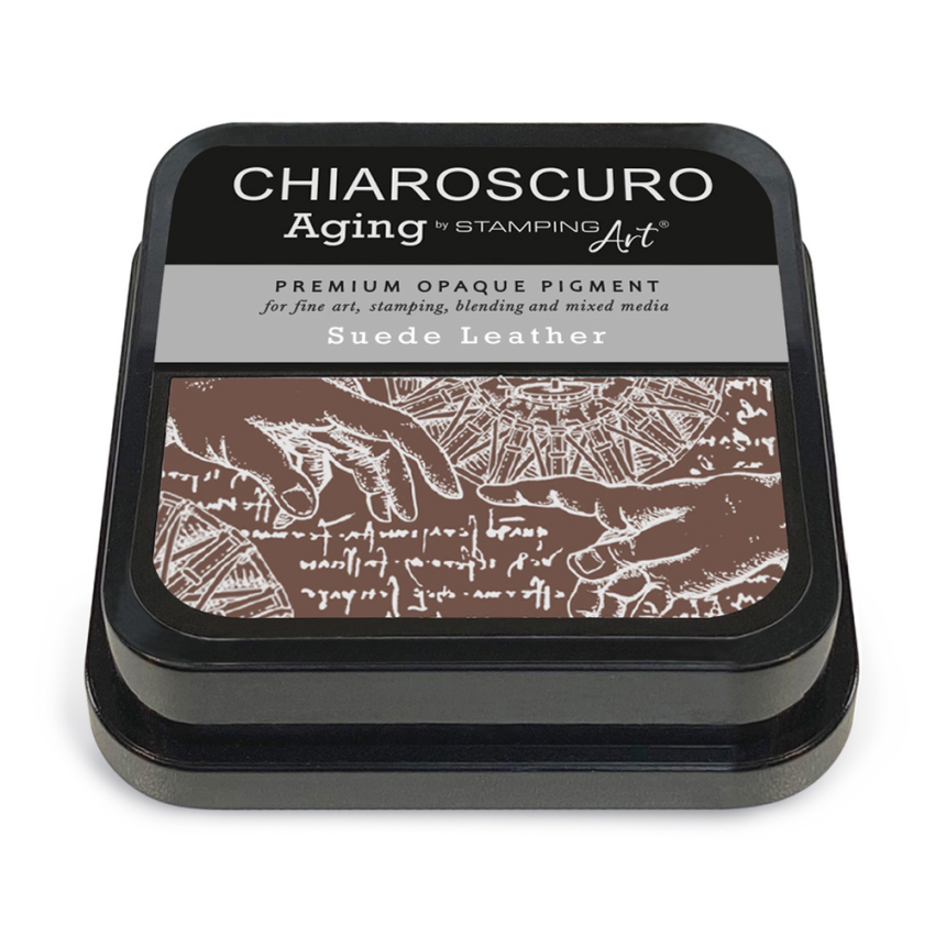 Ciao Bella - Chiaroscuro Aging Ink Pad "Suede Leather" Pigment Stempelkissen