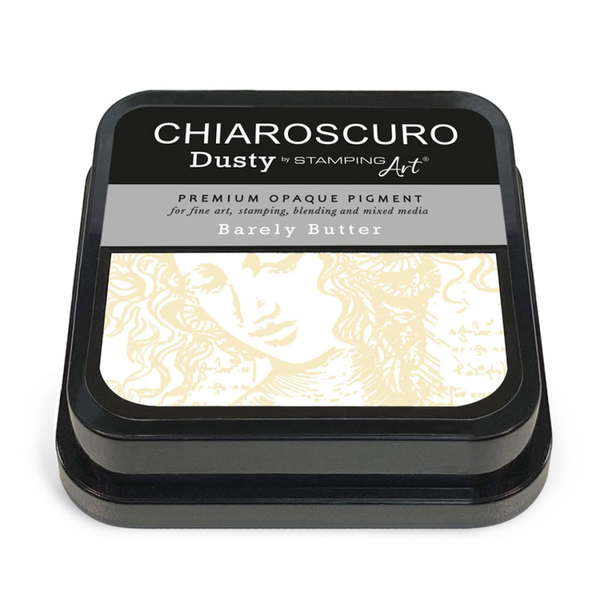 Ciao Bella - Chiaroscuro Dusty Ink Pad "Barely Butter" Pigment Stempelkissen