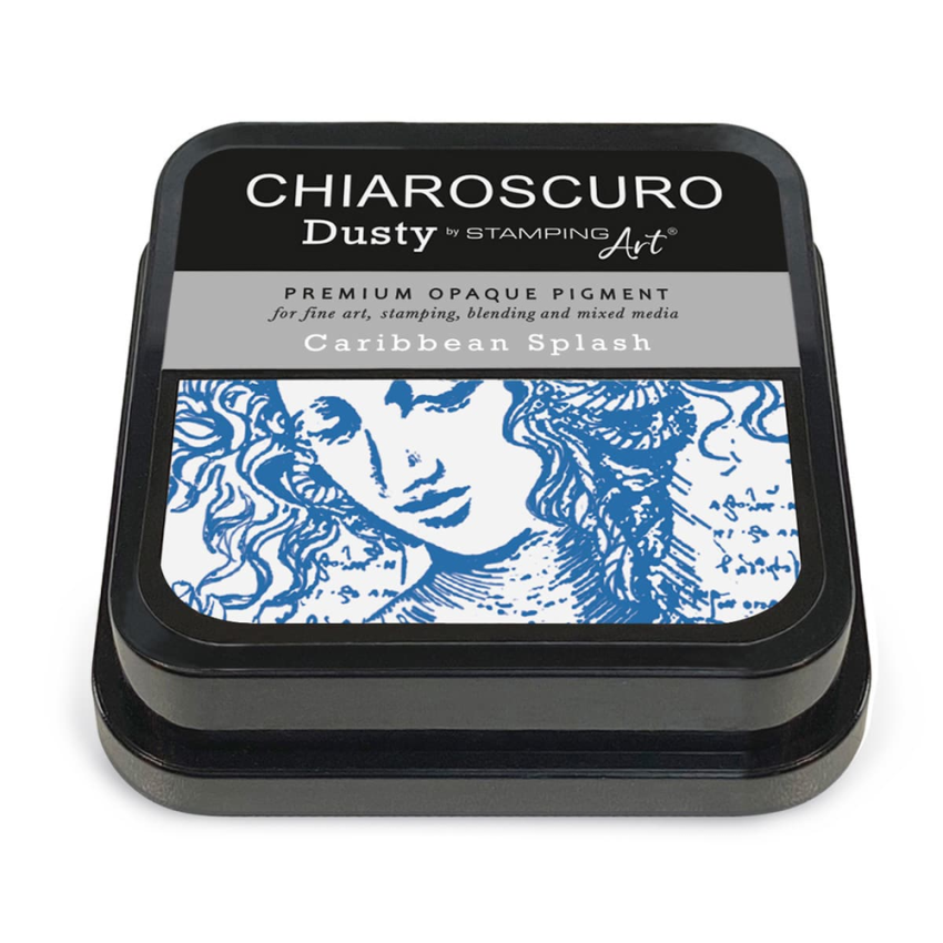 Ciao Bella - Chiaroscuro Dusty Ink Pad "Caribbean Splash" Pigment Stempelkissen