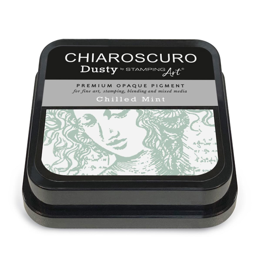 Ciao Bella - Chiaroscuro Dusty Ink Pad "Chilled Mint" Pigment Stempelkissen