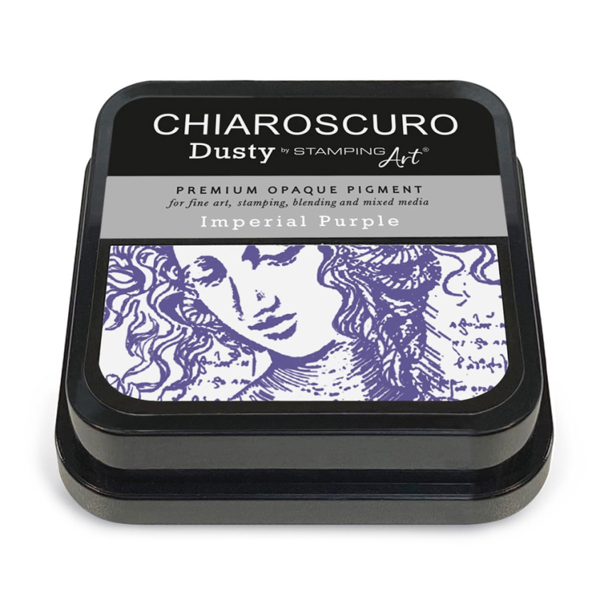 Ciao Bella - Chiaroscuro Dusty Ink Pad "Imperial Purple" Pigment Stempelkissen