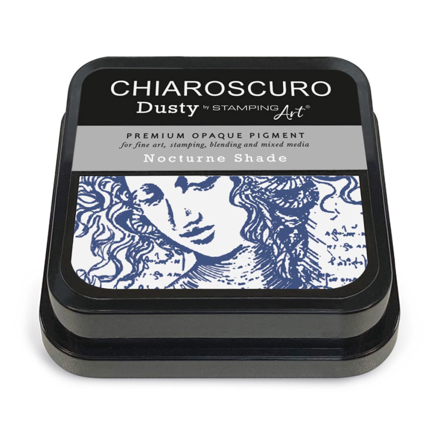Ciao Bella - Chiaroscuro Dusty Ink Pad "Nocturne Shade" Pigment Stempelkissen