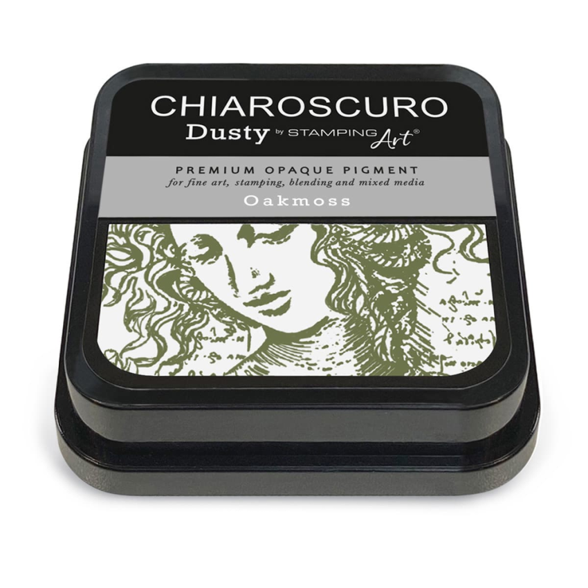 Ciao Bella - Chiaroscuro Dusty Ink Pad "Oakmoss" Pigment Stempelkissen