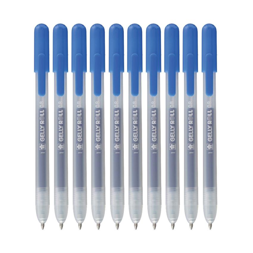 Sakura - Gelstift - Classic Set "Blue" Gelly Roll Pen Retractable