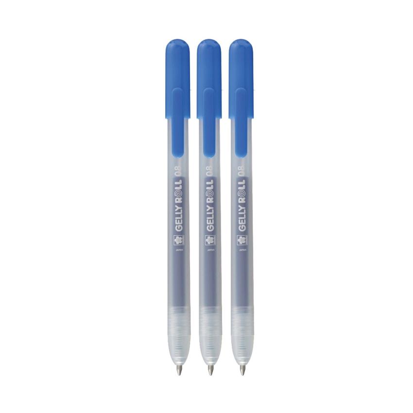 Sakura - Gelstift - Classic Set "Blue" Gelly Roll Pen Retractable