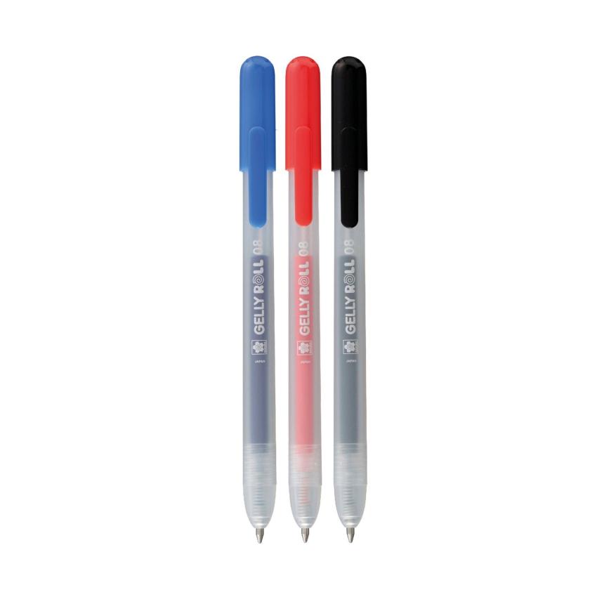 Sakura - Gelstift - Classic Set "Blue Red Black" Gelly Roll Pen Retractable