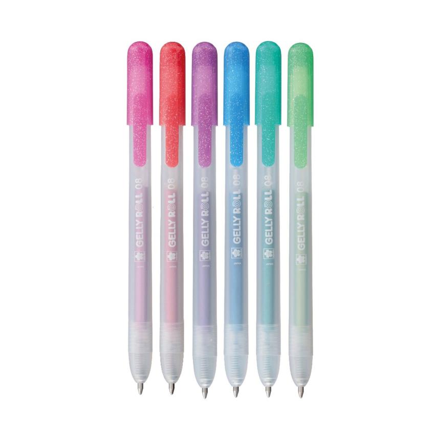 Sakura - Gelstift - Metallic Set "Rainbow" Gelly Roll Pen Retractable