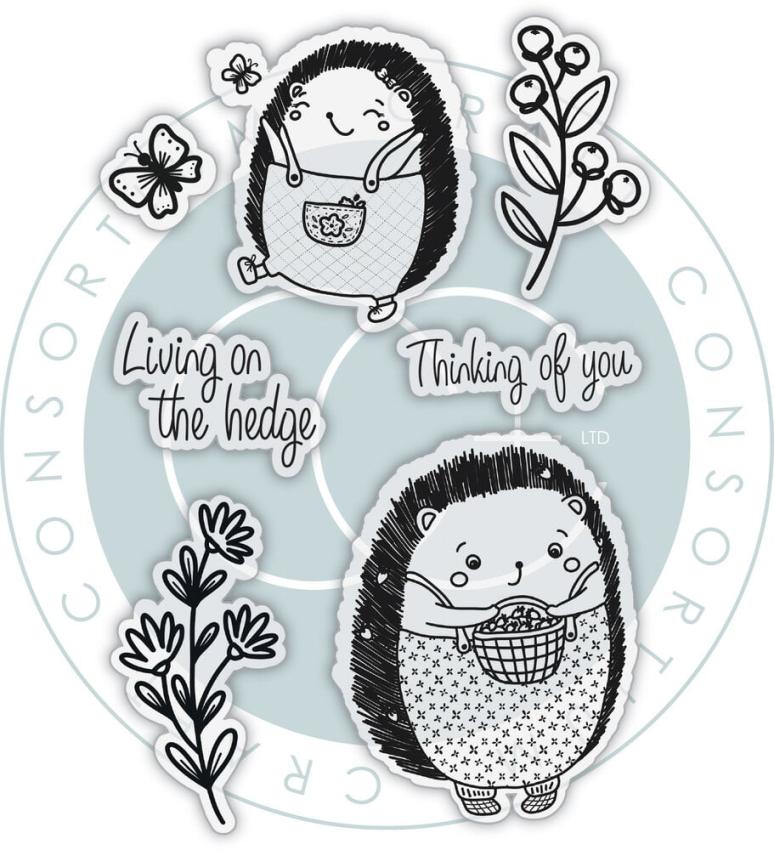 Craft Consortium - Stempelset "Hedge" Clear Stamps