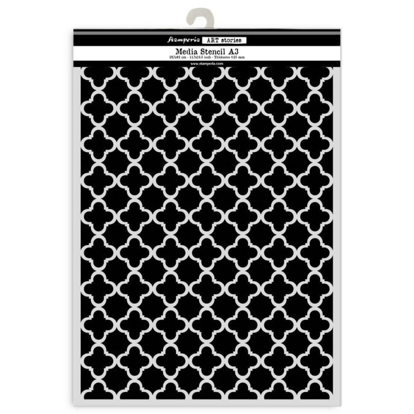 Stamperia - Schablone A3 "Bee Net" Stencil