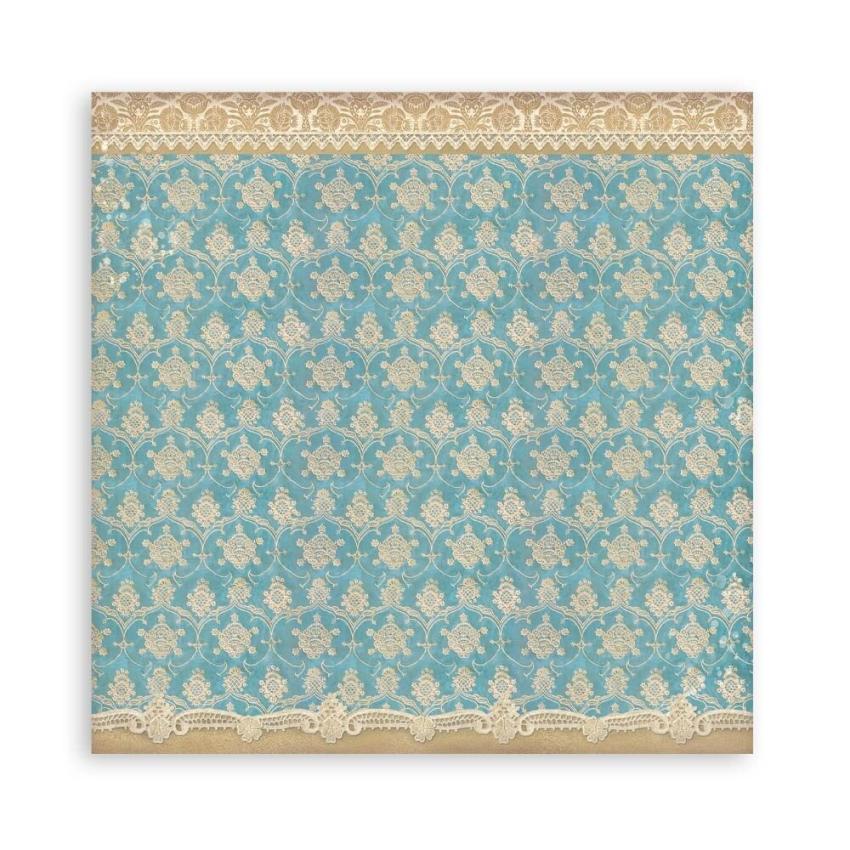 Stamperia - Designpapier "Venice City of Art" Maxi Paper Pack 12x12 Inch - 10 Bogen
