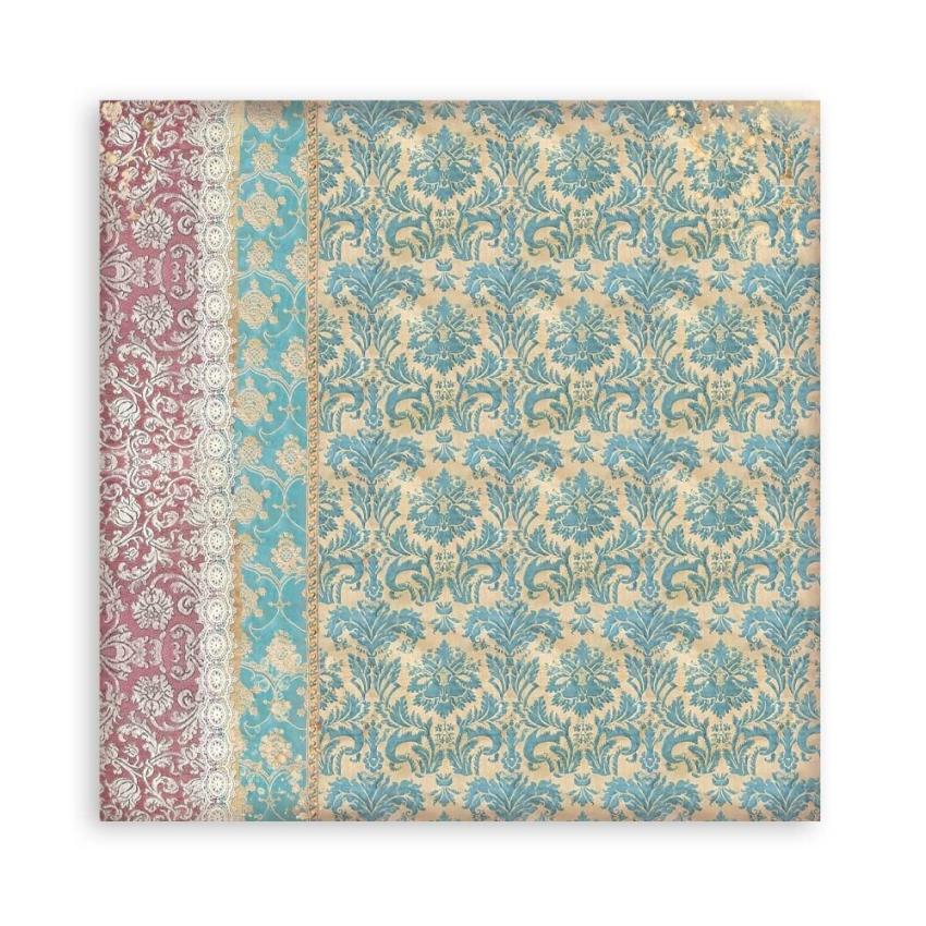 Stamperia - Designpapier "Venice City of Art" Maxi Paper Pack 12x12 Inch - 10 Bogen
