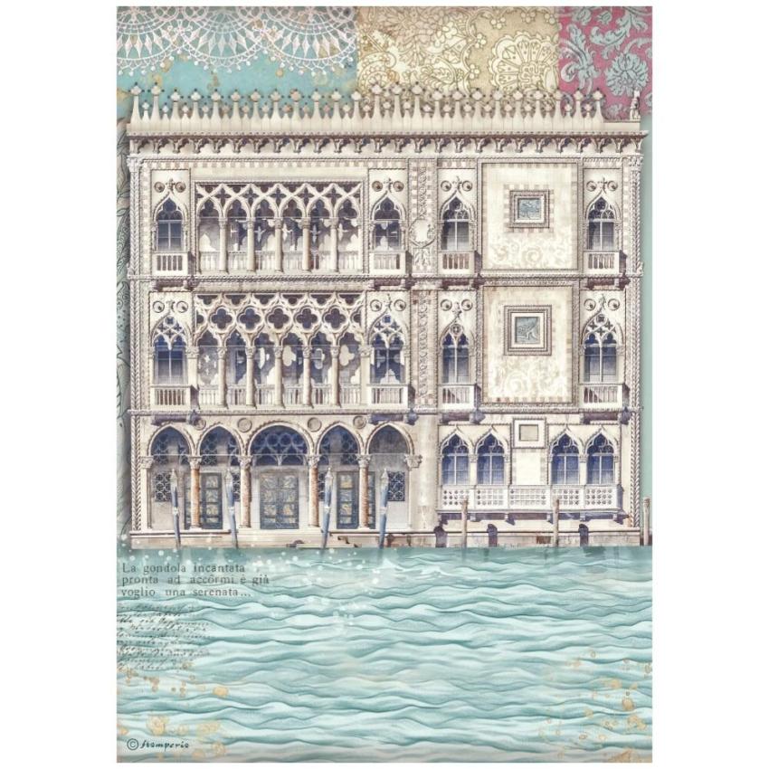 Stamperia - Decopatch Papier "Palace Museum" Decoupage A4 - 6 Bogen  