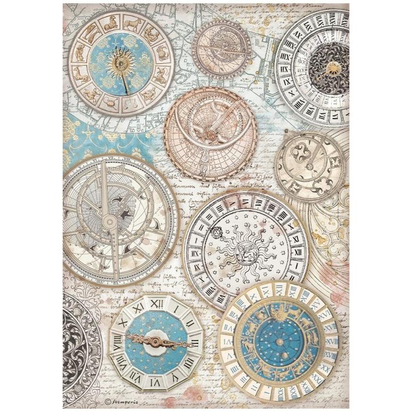 Stamperia - Decopatch Papier "Selection" Decoupage A4 - 6 Bogen  