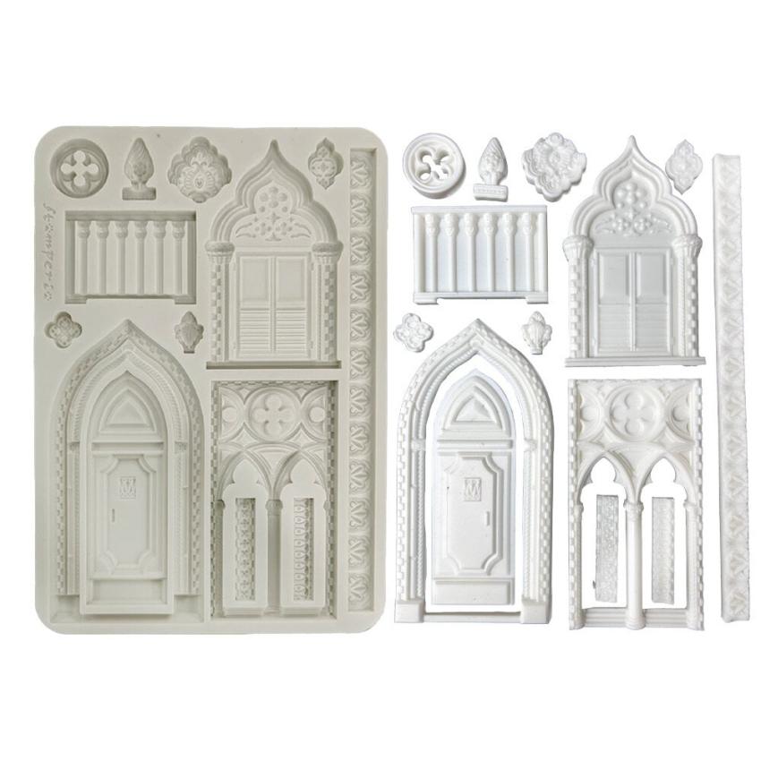 Stamperia - Gießform A5 "Architecture" Soft Mould 