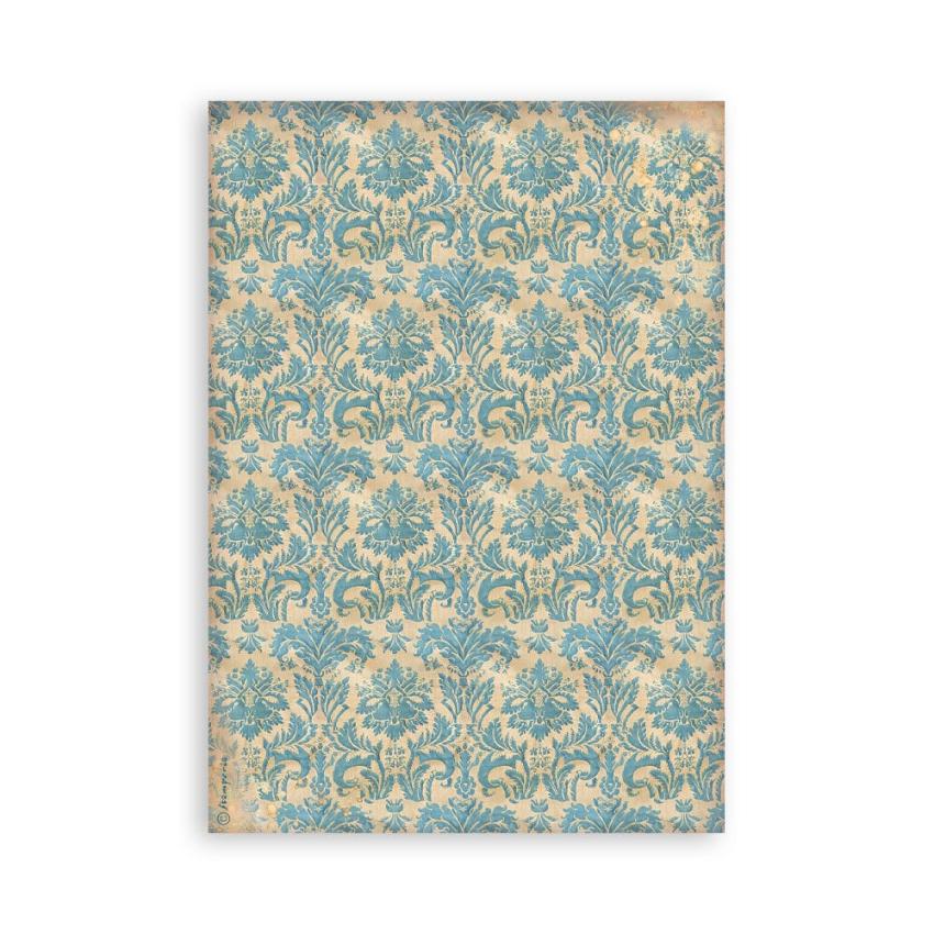 Stamperia - Washi Papier "Venice City of Art" Washi Pad 14,8x21cm - 8 Bogen